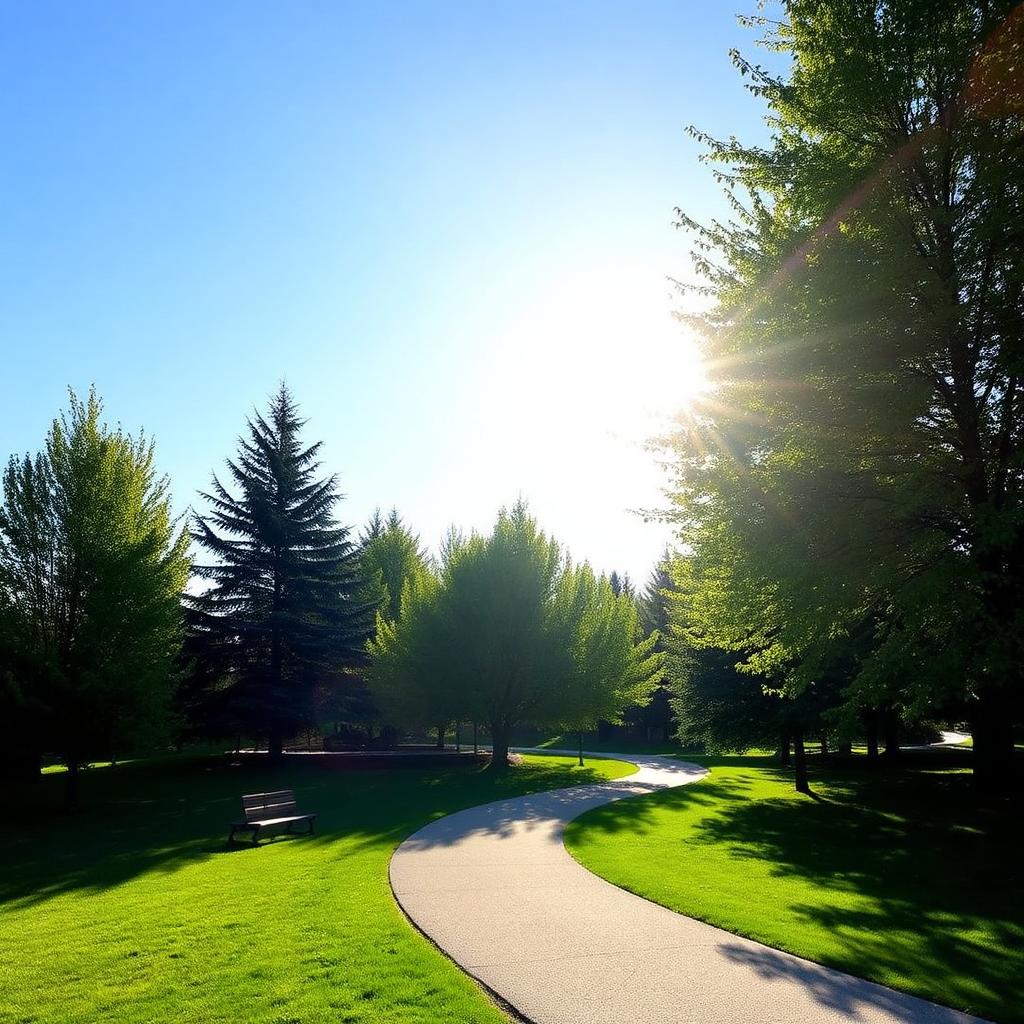 Walks to the park